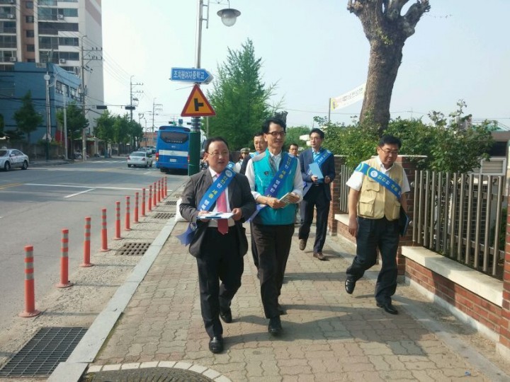 세종시, 보행자 안전 취약지 점검