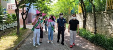 광주서부교육청, ‘학교폭력 및 교외흡연 예방 캠페인’ 실시