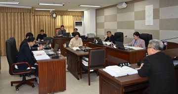 대전 중구의회 행정자치위원회, 문화체육과·위생과 행정사무감사 실시