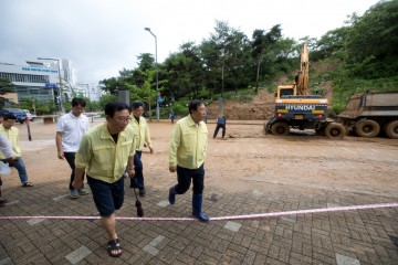 최민호 세종시장, 지속적인 현장점검으로 시민 피해 최소화