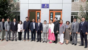 대전시의회 대표단, 몽골 제51학교 시찰…교육 교류 확대 모색