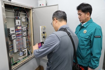 최재형 보은군수, 집중안전점검 현장 방문… “군민 안전이 최우선”