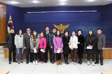 BBS단양군지회 결연청소년에 장학금 전달