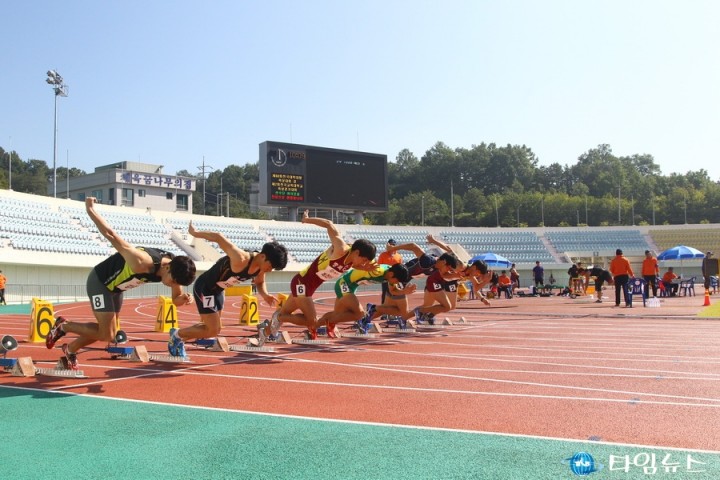  육상의 메카, 예천군!제70회 전국대학대항육상대회 개최!!