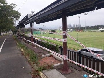 전국 고등학교 대한축구협회장배 축구대회 경주 알천축구장에서 개최