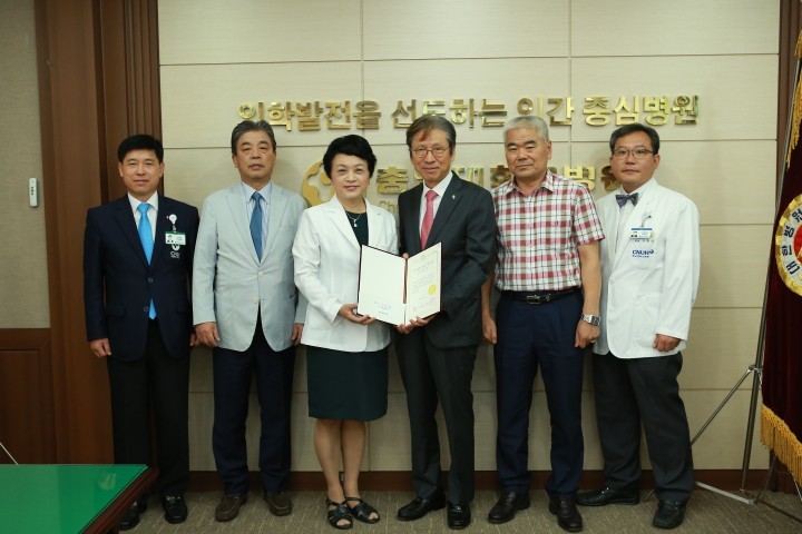 충남대학교병원, 대한병원협회 박상근 회장 충남대학교병원 의료진 격려 방문