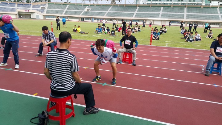 청주시 환경관리원 채용 체력시험 열기로 후끈
