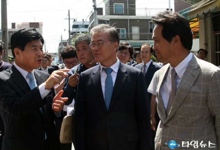 이춘희 세종시장, 틈날 때 마다 조치원재생사업 설명