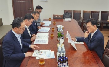 시급한 해남고속도로 예타선정 등 사업 건의 국비확보, 국회 방문