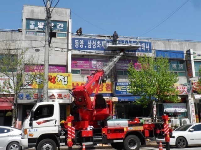 대전 서구, 장기방치 노후간판 특별정비 완료