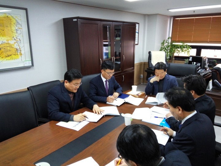 안상수 창원시장, 서울사업소 새해 업무보고 받았다