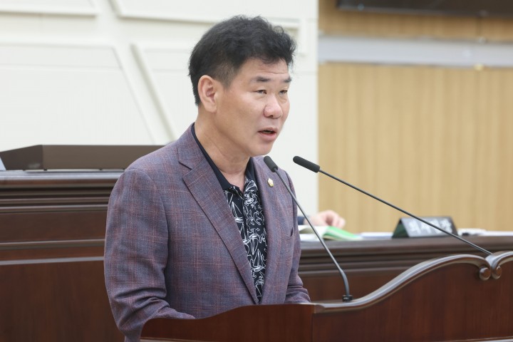 강정규 동구의회 의원, 신속집행 폐지 및 개선 촉구 건의안 채택