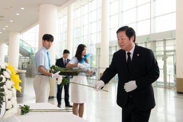충남대, 故 정심화 이복순 선생 32주기 추모식 거행