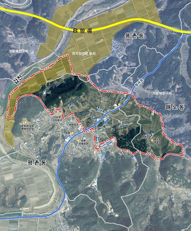 대전시, 서구 평촌일반산업단지 조성사업 지정계획 심의 통과