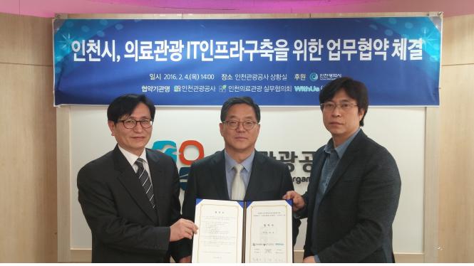 인천시, 지자체 최초 외국인환자유치 IT의료관광시스템 개발, 관내 의료기관에 보급