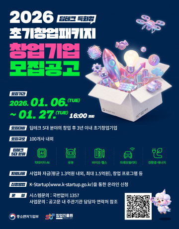 대전창조경제혁신센터, 딥테크 초기창업패키지 모집…AI·로봇 25곳 선발
