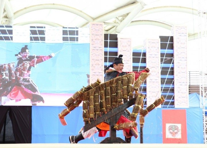 충주세계무술축제, 전통무예시연단 시연