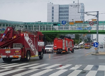 세종소방본부, 긴급차량 신호대기 없이 교차로 통과한다!