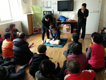 영주시보건소, 안정면 건강새마을 조성사업 추진