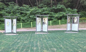 천안시 태조산 보훈공원’에 천안을 대표하는 호국 인물 5명 소개