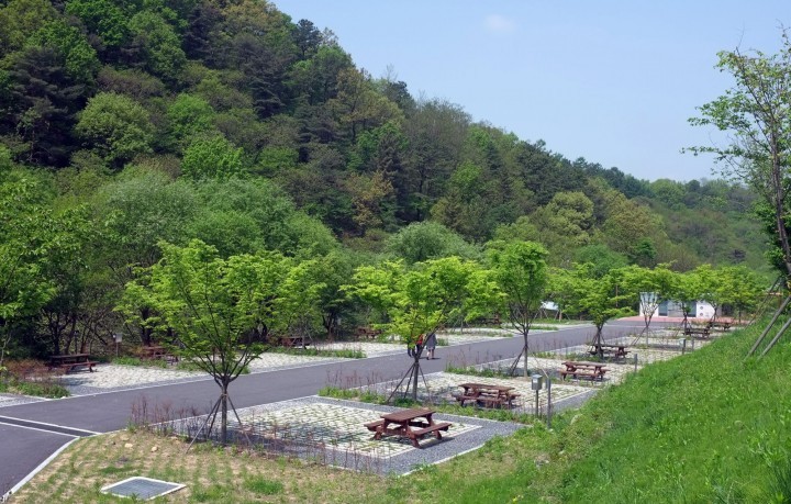 대전 대덕구, 장동 산디마을 생태공원 오토캠핑장 개장식