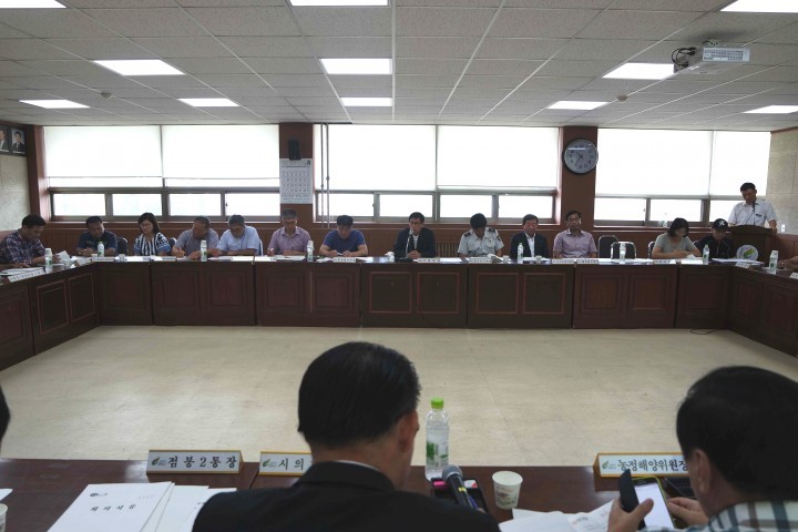 한풀 꺾인 폭염 속, 8월중 1차 통장회의 개최
