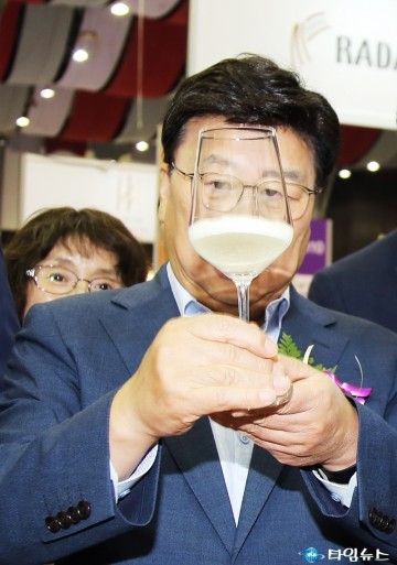 권선택 대전시장, 오늘은 내가 소믈리에!