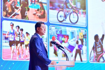 장성군, 제64회 전남체전 ‘스타트’…전남체전 최초 ‘드론쇼’도   