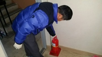 영월군시설관리공단,  주택용 소화기 및 감지기 보급 추진