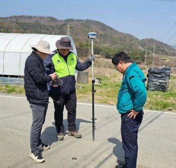 장성군, 지적기준점 일제조사 ‘매듭'  