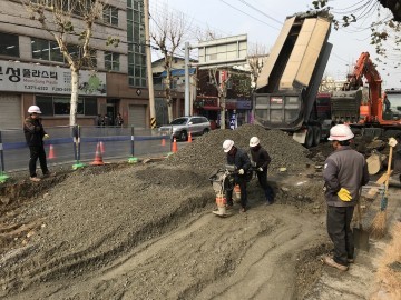 대전 동구, 효동 상수도관 파열 피해 신속조치