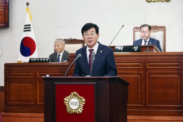 김성 장흥군수, '노벨 문학도시 장흥의 해' 군정 비전 밝혀