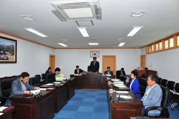 고령군 의회 예산결산특별위원회 구성