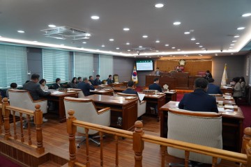 담양군의회, 제335회 임시회 개회 
