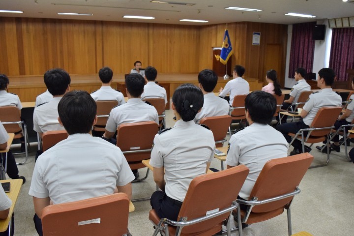 진주署, 신임순경 283기 간담회 및 교양