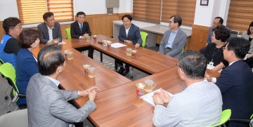 강기정 광주시장, ‘시원한 도시 시범사업’ 월곡1동서 정책소풍 개최