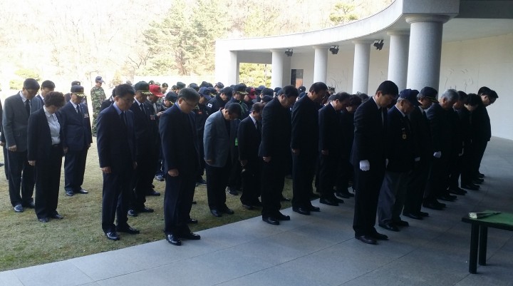 대전지방보훈청, 대전보훈공원 참배