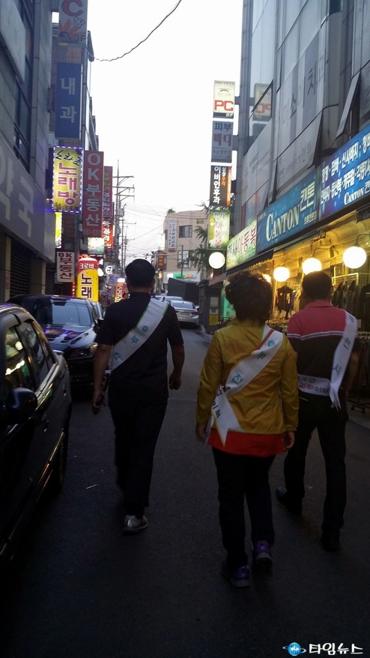 신흥동, 청소년 선도 캠페인 실시