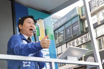 더불어민주당 대전선대위, 공식선거운동 첫 주말 민주당 대전 표심잡기 총력!
