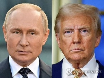 트럼프 "푸틴과 잘되면 젤렌스키 포함 회담서 영토협상 있을 것"