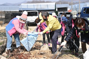 김천시, 봄맞이 직지사천 환경정비 실시