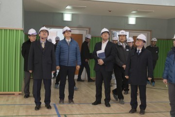 최교진 세종시교육감, 신설학교 현장 점검