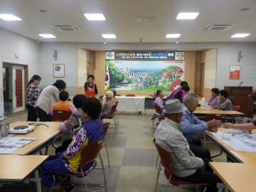 주상면, 노인사회활동지원사업 체험활동 실시