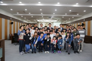 가산초등학교 칠곡군의회 방문 현장체험학습 활동