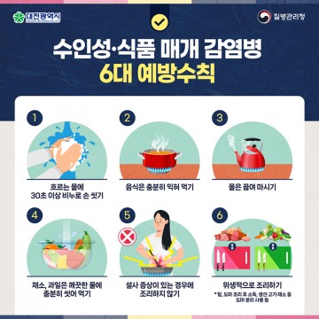 대전시, 하절기 감염병 비상체계 운영