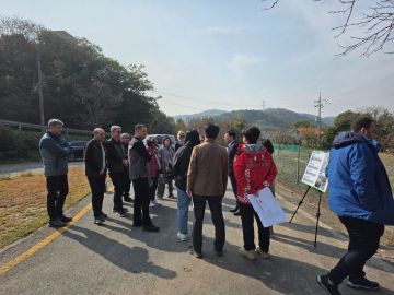 대전 서구, 튀르키예 정부 대표단에 산불 복구 현장 공유
