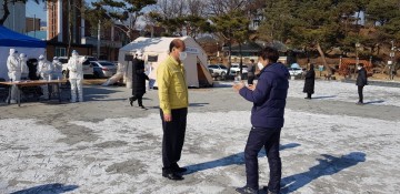 상주시장, 코로나19 대응 현장 방문