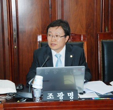 조광명의원,버스업체 나눠주기식 평가인센티브관련 행감질의
