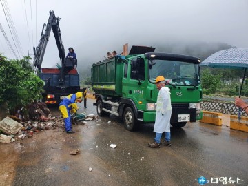 이강덕 포항시장, 포항 죽장면 특별재난지역 조기 선포 강력 건의