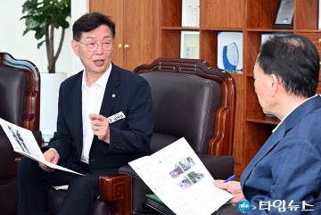 김제선 중구청장, 설동호 대전시교육감에게 교육 현안사항 건의